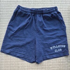 Sporty & Rich Navy Lounge Shorts